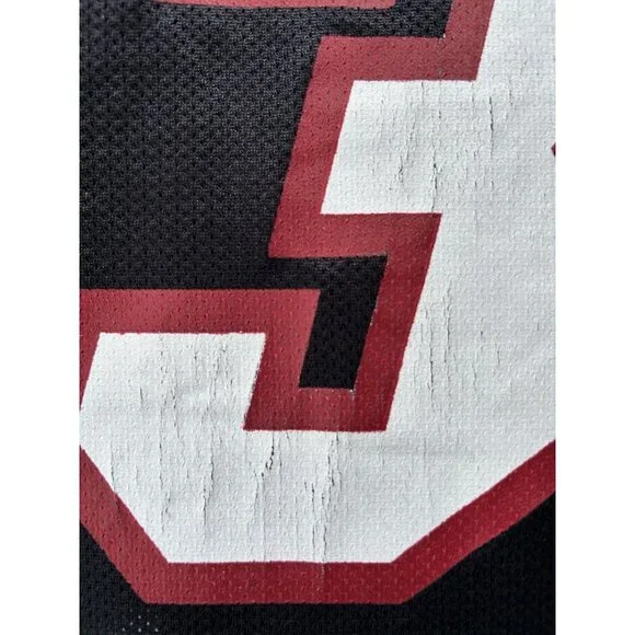 Miami Heat #3 Dwayne Wade NBA Basketball Black Away Jersey Men’s Size Large - Picture 8 of 8